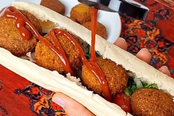 طرز تهیه فلافل خوشمزه بازاری / فلافل ساده خانگی
