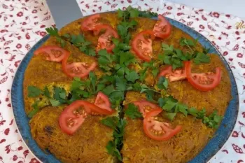 کوکو رشته فرنگی به سبک متفاوت؛ خوش عطر، طلایی و وسوسه برانگیز