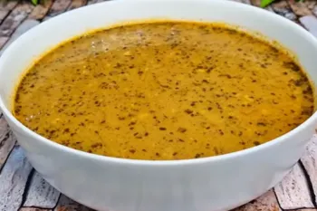 طرز تهیه لذیذترین غذای سنتی بدون گوشت / غذای خوشمزه و فوری