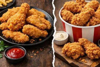 فرق مرغ سوخاری و کنتاکی: همه چیز درباره طعم، روش پخت و ارزش غذایی