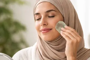 فواید ماساژ صورت با سنگ سرد: چرا این روزا سنگ سرد ترند است؟