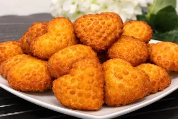 طرز تهیه خجور با آرد ذرت برای ماه رمضان / دستور ساده و سریع خجور برای افطار
