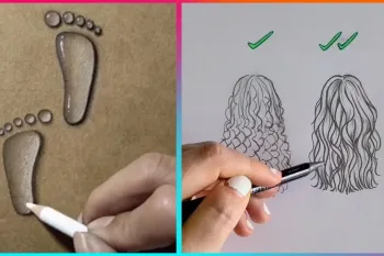 ترفندهای ساده و کاربردی نقاشی و طراحی!