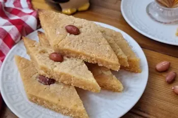 شیرینی فوری، خوشمزه و فوق العاده آسان ، مخصوص چای فقط با ۴ قلم مواد!
