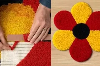 ۱۰ ایده آسان برای ساخت فرش دستباف در خانه