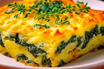 اگه اسفناج داری این بهترین ایده برای شام امشبه غذایی فوری و خوشمزه که هر روز درستش میکنی!