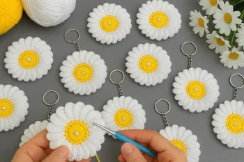 کسب درآمد با قلاب بافی: ساخت و فروش روزانه 150 جاکلیدی