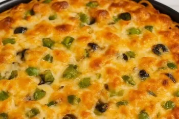 طرز تهیه پیتزای ماکارونی ساده و خوشمزه ترکیب خاص و عالی برای شام!