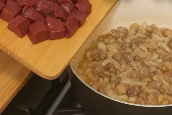 طرز تهیه جغور بغوره غذای سنتی دل و جگر خانگی از دنبه تا جگر آموزش کامل