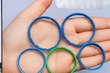 3 ایده خلاقانه با حلقه های بطری پلاستیکی!