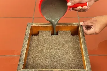 ساخت محصولات زیبا با سیمان به روشی خلاقانه و آسان!