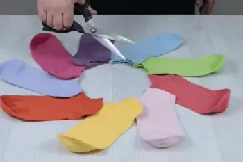 جوراب های قدیمی تان را دور نیندازید، ببینید با آنها چه ساخته ام!