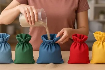 تبدیل پارچه های ساده به درپوش درب زیبا و سودآور!