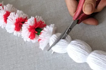 ایده جدید طراحی گل دستی با کاموا و ترفندهای تزئینی شگفت انگیز