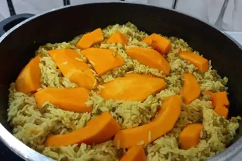 طرز تهیه دمی ماش با کدو حلوایی : شرط میبندم هنوز این مدل آشپزی ندیدی بریم ببین