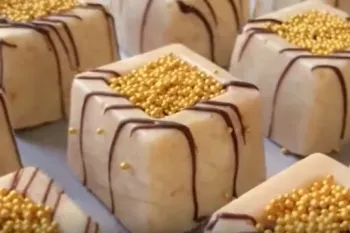 شیرینی یخچالی نارگیلی فقط با ۱ لیوان آرد! | بدون فر، بدون تخم مرغ