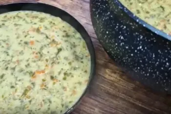 طرز تهیه سوپ گشنیز آسان و خوشمزه با تمام نکات/سوپ گشنیز