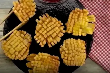 ایده جذاب طرز تهیه سیب زمینی سرخ کرده مکعبی