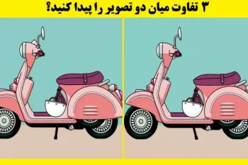 فکر می کنید پیدا کردن ۳ تفاوت میان این دو تصویر کار راحتی است؟ امتحان کنید؟