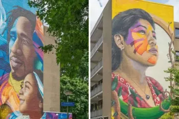 هنر خیابانی دیوارهای شهر را به گالری روباز تبدیل می کند