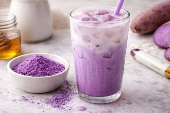 نوشیدنی اوبه؛ نوشیدنی بنفش محبوب با طرز تهیه آسان در خانه