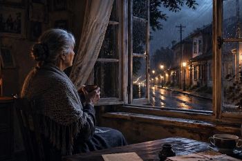 پنجره ای که هر شب روشن می ماند؛ داستانی پندآموز درباره امید