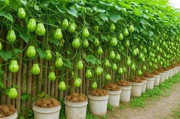 بعد از دیدن این ایده شگفت انگیز پرورش چایوت، دیگر هرگز نارگیل خشک را دور نمی اندازید!
