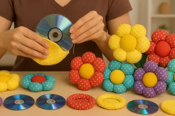 بدیل ضایعات و مواد بازیافتی به یک ایده جذاب، مناسب برای تزئین، هدیه دادن یا فروش!