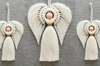 طرزساخت فرشته مکرومه (گام به گام) | آموزش گام به گام فرشته مکرومه!