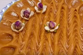 طرز تهیه حلوای سه آرد مجلسی | گهواره دادن حلوا یعنی چی؟ چرا اینقدر مهمه؟!