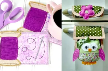 ۲۵ ایده برای پروژه های خیاطی کوچک برای وقتی که حوصله تان سر رفته است!