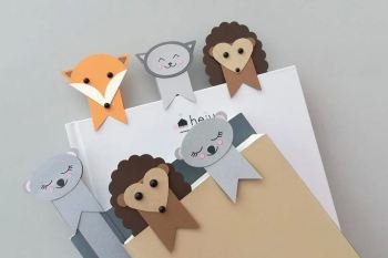 بوکمارک پاییزی بسازیم؛ یک نشانگر کتاب زیبا برای شروع مدرسه