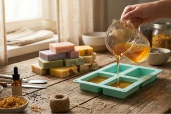 ساخت صابون معطر خانگی می تواند یک سرگرمی جذاب برای روزهای پاییزی باشد؛