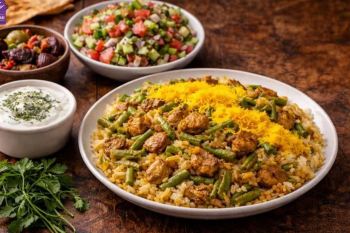 لوبیاپلو با گوشت چرخ کرده؛ راز پلوی خوش عطر و دانه دانه با ته دیگ طلایی!