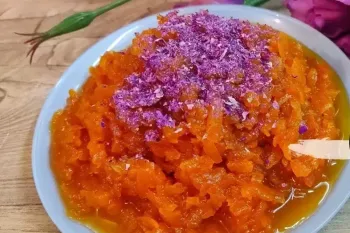 طرز تهیه مربای هویچ مجلسی بدون شکرک زدن !