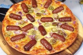 ما دیگه پیتزا نمیخریم، این پیتزا رو بدون ورز دادن آسان و سریع درست کنید !