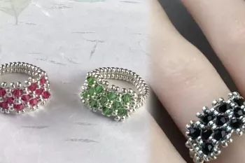 آموزش ساخت انگشتر سه خطه زیبا و آسان !