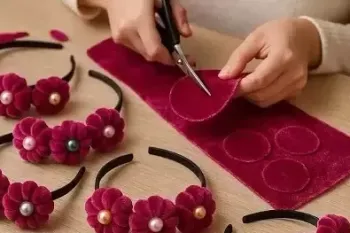 آموزش ساخت تل موی شیک و زیبا با پارچه های دور ریختنی !