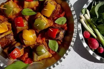 طرز تهیه رولت بادمجان مجلسی | هم سریع هم فوق العاده خوش طعم !
