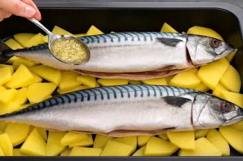 همه از این ماهی و سیب زمینی پخته شده در فر شگفت زده شدند !