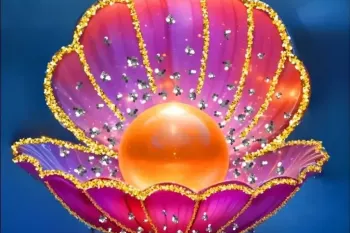 آموزش ساخت صدف و مروارید با بطری پلاستیکی !