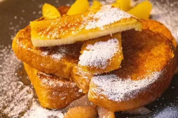 طرز تهیه فرنچ تست موز برای صبحانه و میان وعده !