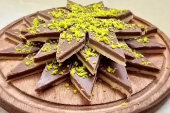 طرز تهیه حلوا دو رنگ مجلسی با تمام نکات !