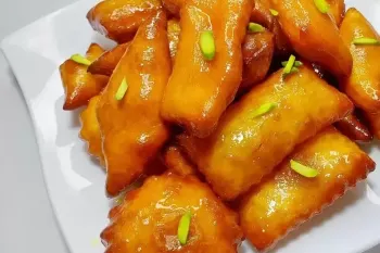 طرز تهیه گوشفیل به سبک بازاری / آموزش شیرینی گوشفیل خوشمزه !