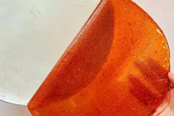 طرز تهیه لواشک خانگی ملس و ترش و خوشمزه با طعم زردآلو و آلو !