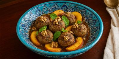 طرز تهیه کوفته هلو