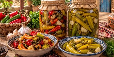 طرز تهیه ۲ مدل ترشی