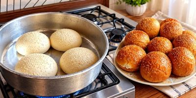 طرز تهیه نان همبرگر