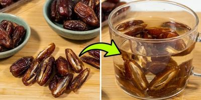 ۵ عدد خرما را شب در