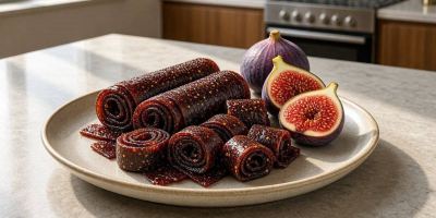 «لواشک انجیر خانگی؛